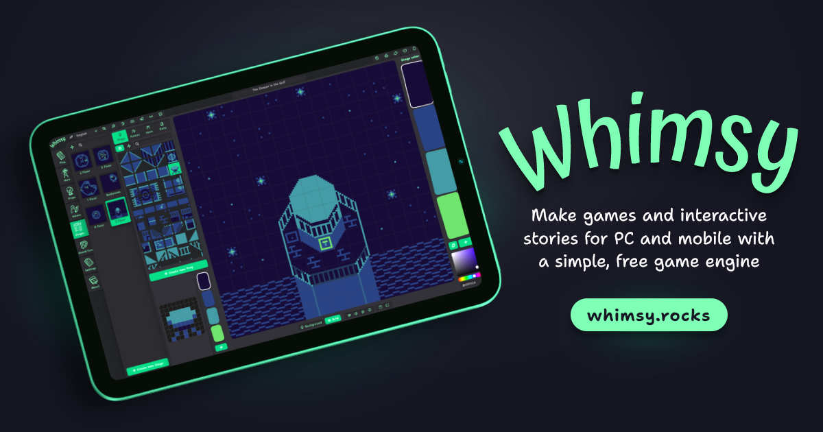 Whimsy – A small game engine and fantasy console for making interactive stories